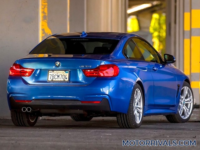 2016 BMW 4 Series Rear Side View