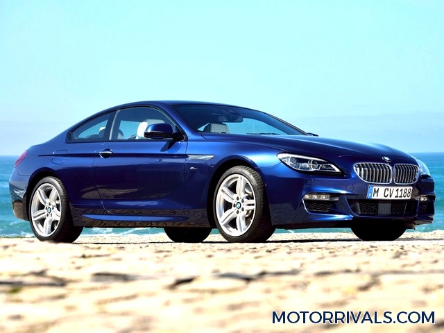 2016 BMW 6 Series Coupe Side Front View