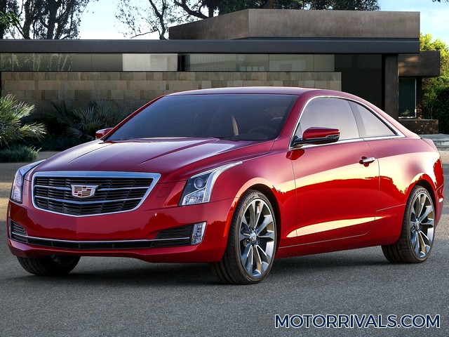 2016 Cadillac ATS Coupe Front Side View