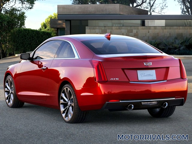 2016 Cadillac ATS Coupe Rear Side View