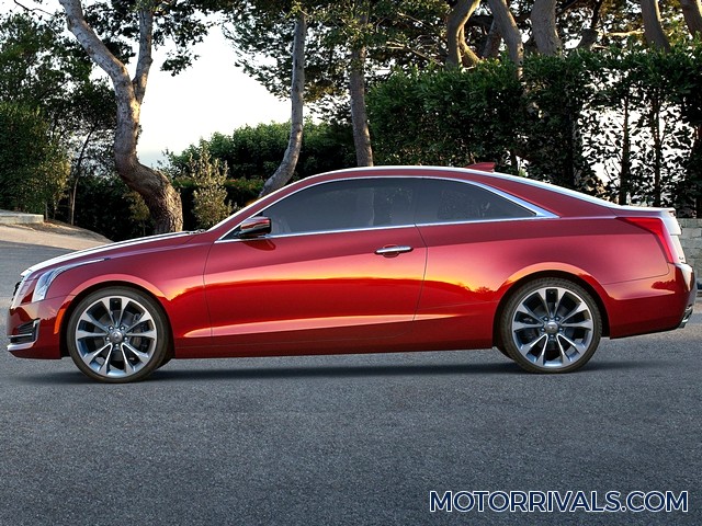 2016 Cadillac ATS Coupe Side View