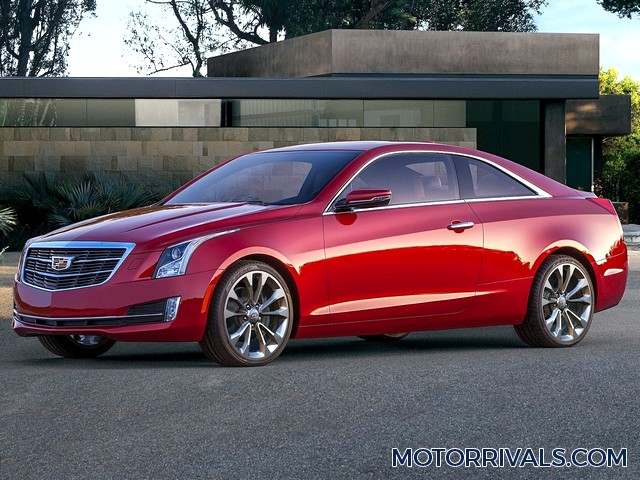 2016 Cadillac ATS Coupe Side Front View