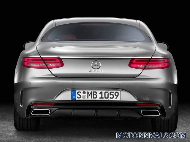 2016 Mercedes-Benz S-Class Coupe Rear View