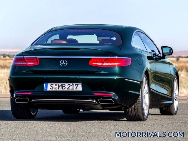 2016 Mercedes-Benz S-Class Coupe Rear Side View