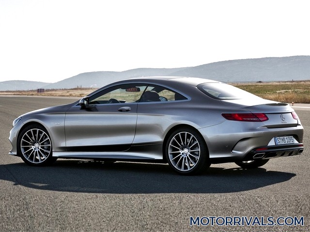 2016 Mercedes-Benz S-Class Coupe Side Rear View
