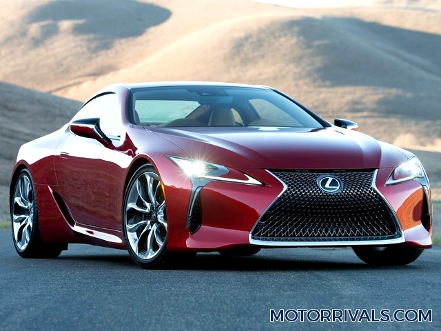 2017 Lexus LC 500 Front Side View