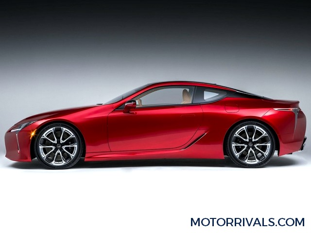 2017 Lexus LC500 Side View
