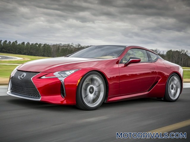 2017 Lexus LC500 Side Front View