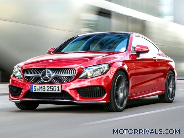 2017 Mercedes-Benz C-Class Coupe Front Side View