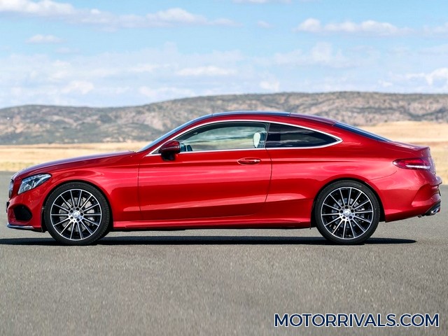 2017 Mercedes-Benz C-Class Coupe Side View