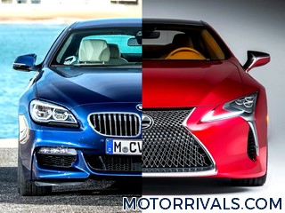 2016 BMW 6 Series Coupe vs 2017 Lexus LC500