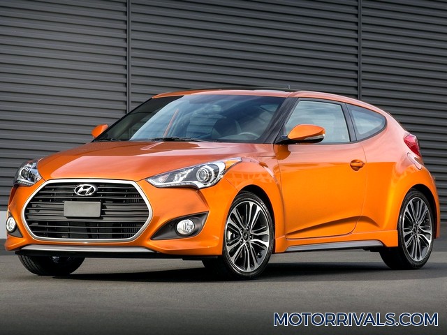 2016 Hyundai Veloster Front Side View