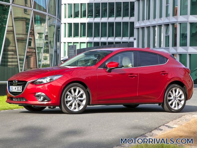 2016 Mazda 3 5-Door Side Front View