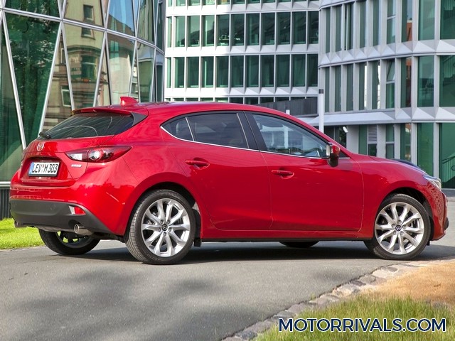 2016 Mazda 3 5-Door Side Rear View