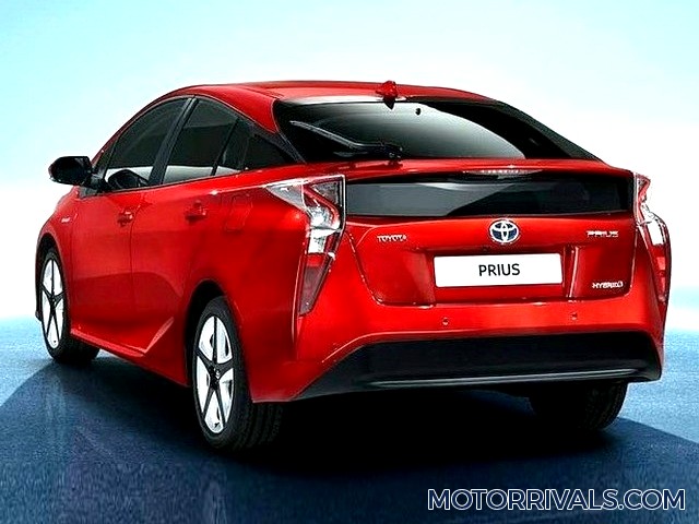 2016 Toyota Prius Rear Side View