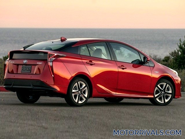 2016 Toyota Prius Side Rear View