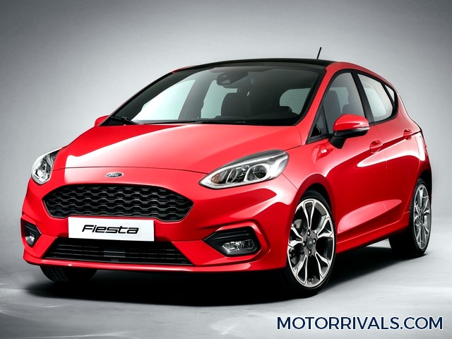 2017 Ford Fiesta Hatch Front Side View