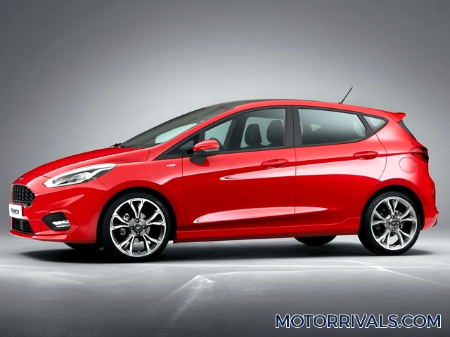 2017 Ford Fiesta Hatch Side Front View
