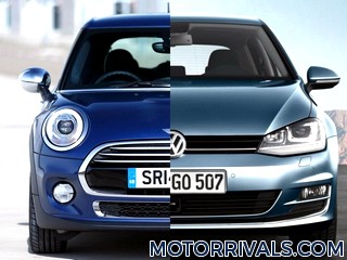 2016 Mini Cooper 4 Door vs 2016 Volkswagen Golf 4 Door
