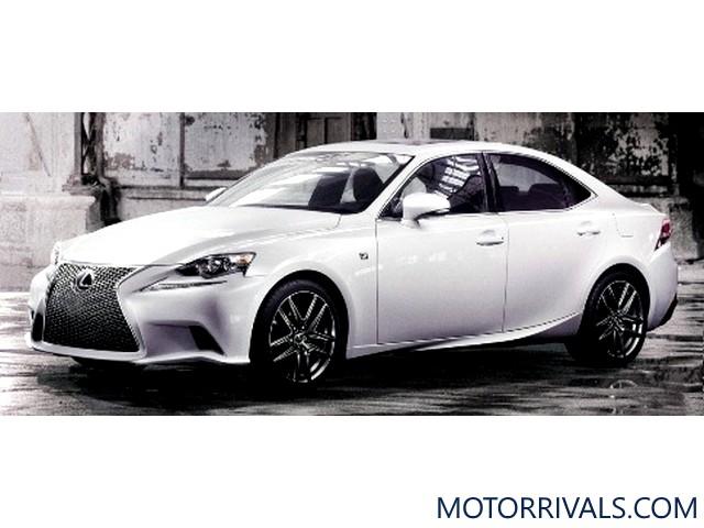 2016 Lexus IS Side Front View