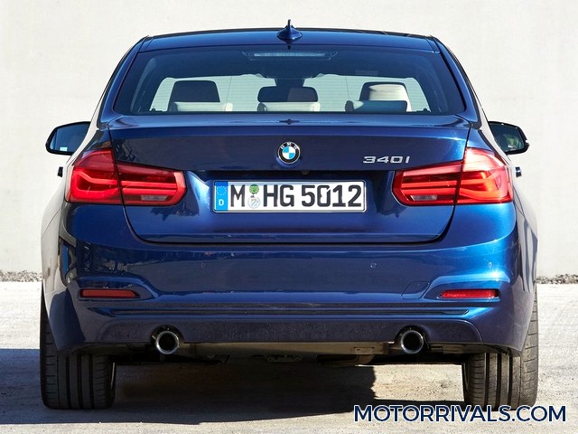 2016 BMW 3 Series Rear View