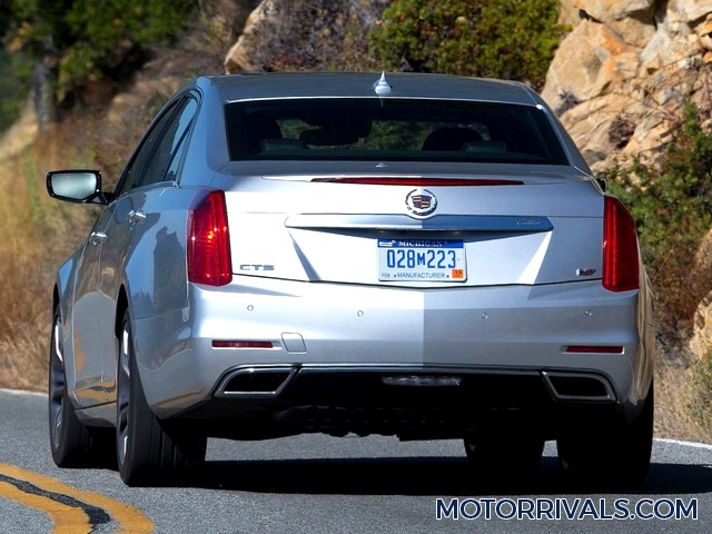 2017 Cadillac CTS Rear Side View