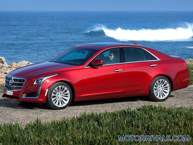 2016 Cadillac CTS Side Front View