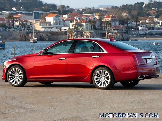 2016 Cadillac CTS Side Rear View