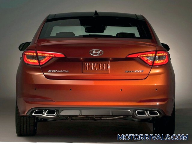2016 Hyundai Sonata Rear View