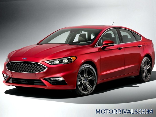 2017 Ford Fusion Side Front View