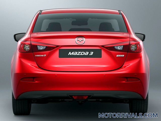 2017 Mazda 3 Rear View