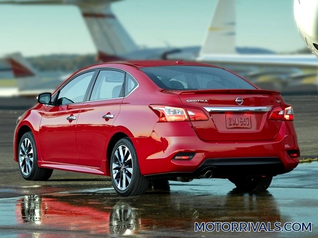 2017 Nissan Sentra Rear Side View