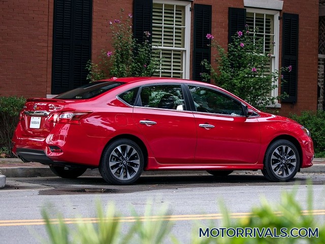 2017 Nissan Sentra Side Rear View