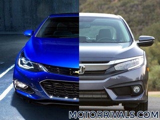2016 Chevrolet Cruze vs 2016 Honda Civic