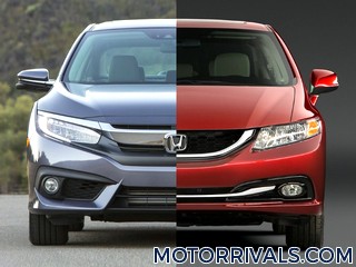 2016 Honda Civic vs 2015 Honda Civic
