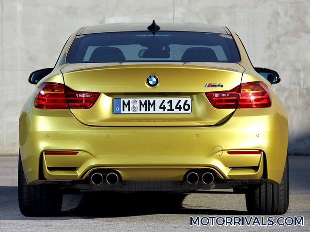 2016 BMW M4 Rear View