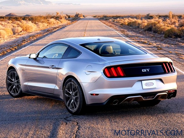 2016 Ford Mustang Rear Side View