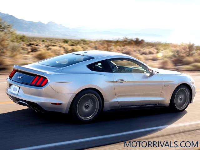 2016 Ford Mustang Side Rear View