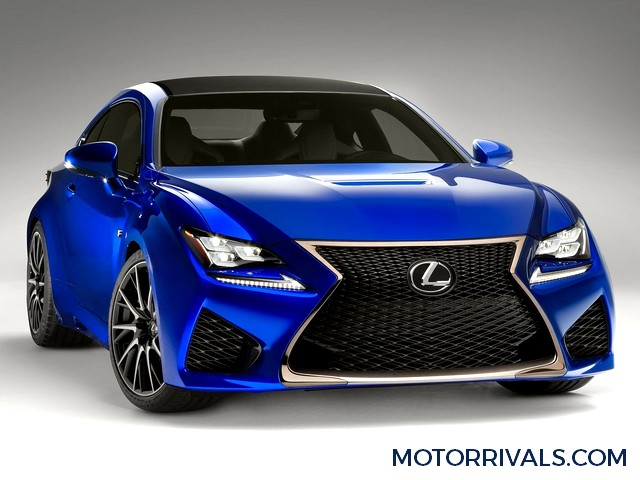 2017 Lexus RC F Front Side View