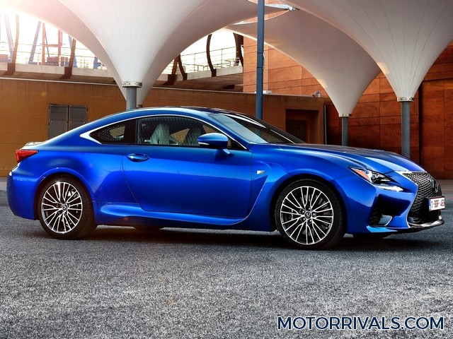 2017 Lexus RC F Side Front View