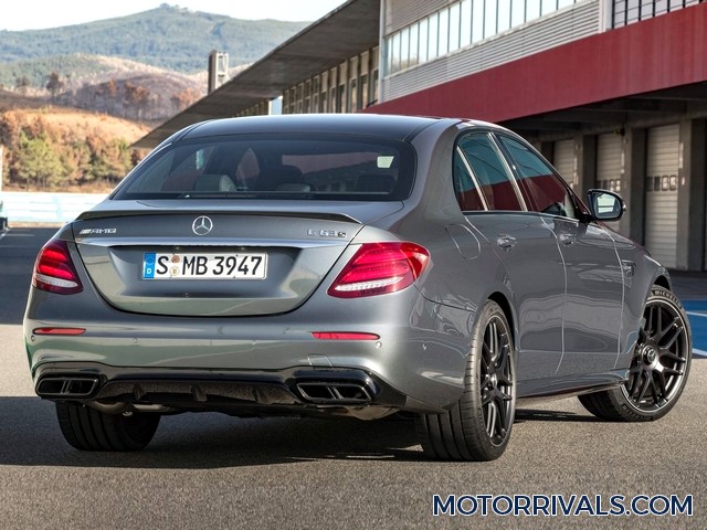 2017 Mercedes-AMG E63 Rear Side View