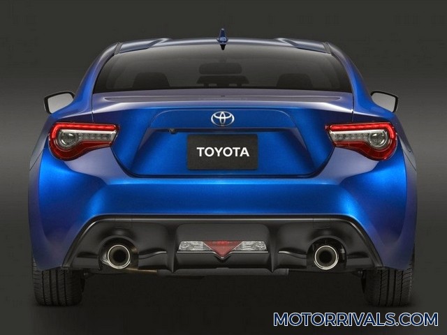 2017 Toyota 86 Rear View