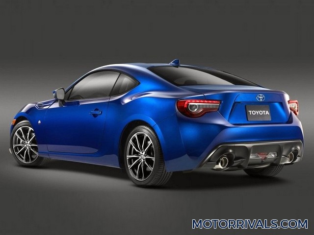 2017 Toyota 86 Side Rear View