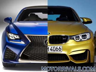 2015 Lexus RC F vs 2015 BMW M4