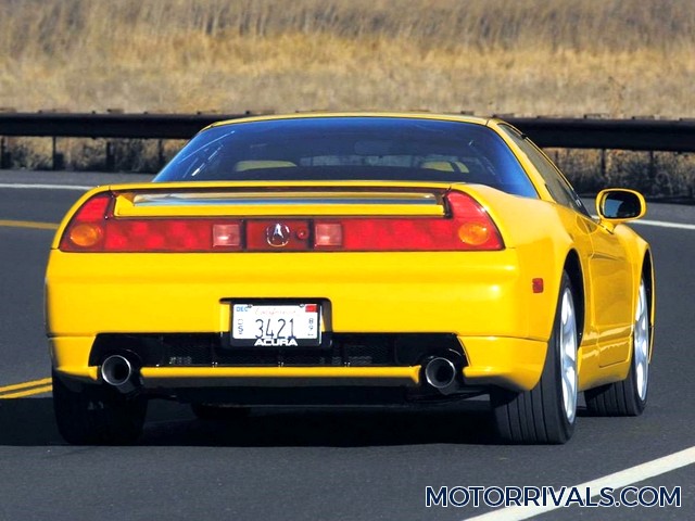 1990-2005 Acura NSX Rear Side View