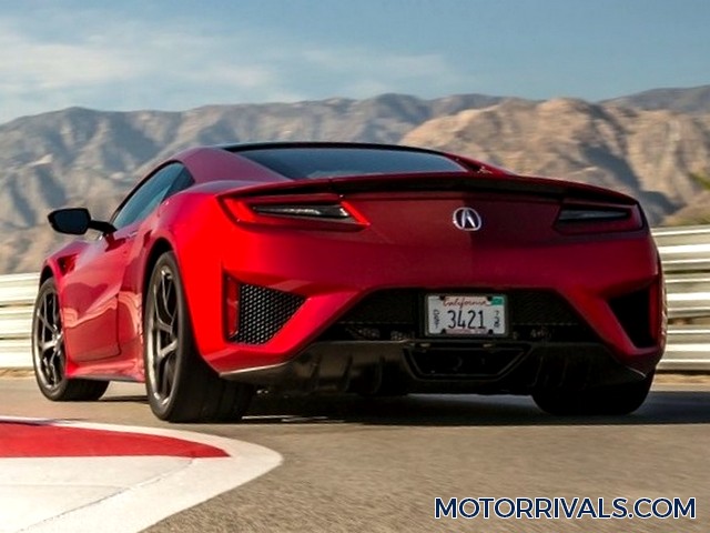 2017 Acura NSX Rear Side View