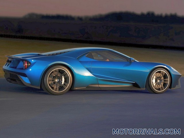 2017 Ford GT Side Rear View