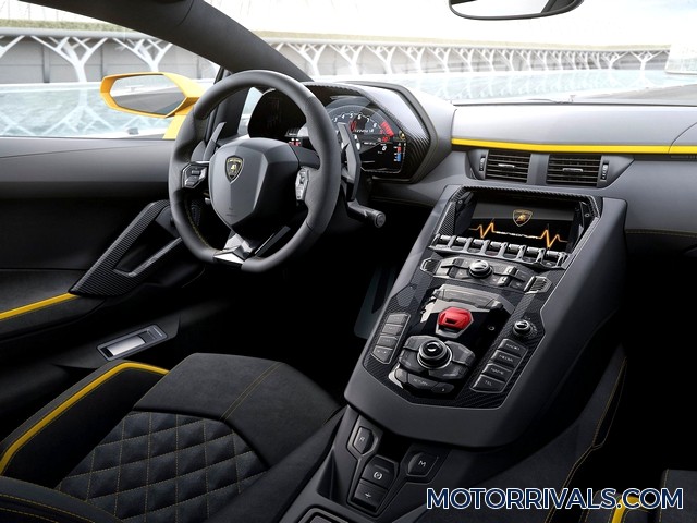 2017 Lamborghini Aventador S Interior
