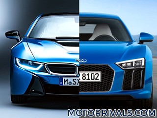 2016 BMW i8 vs 2016 Audi R8 V10
