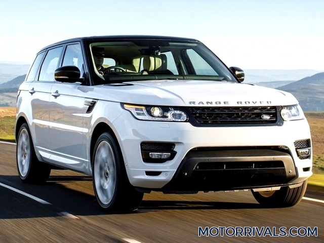 2017 Land Rover Range Rover Sport Front Side View